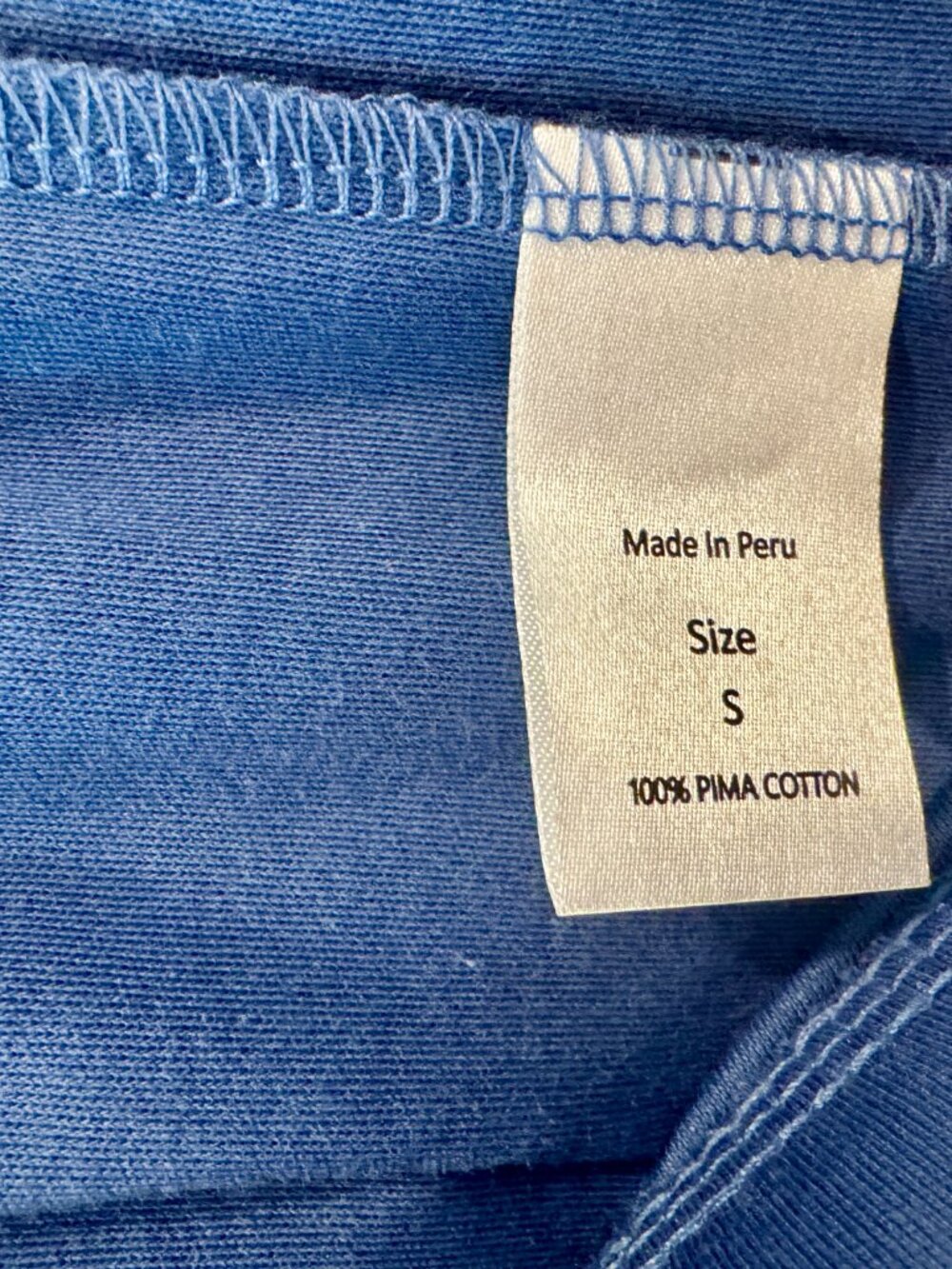 Cuddledown Peruvian Pima Cotton Pajama Lounge Pants - Blue - Small NWOT - Picture 2 of 6